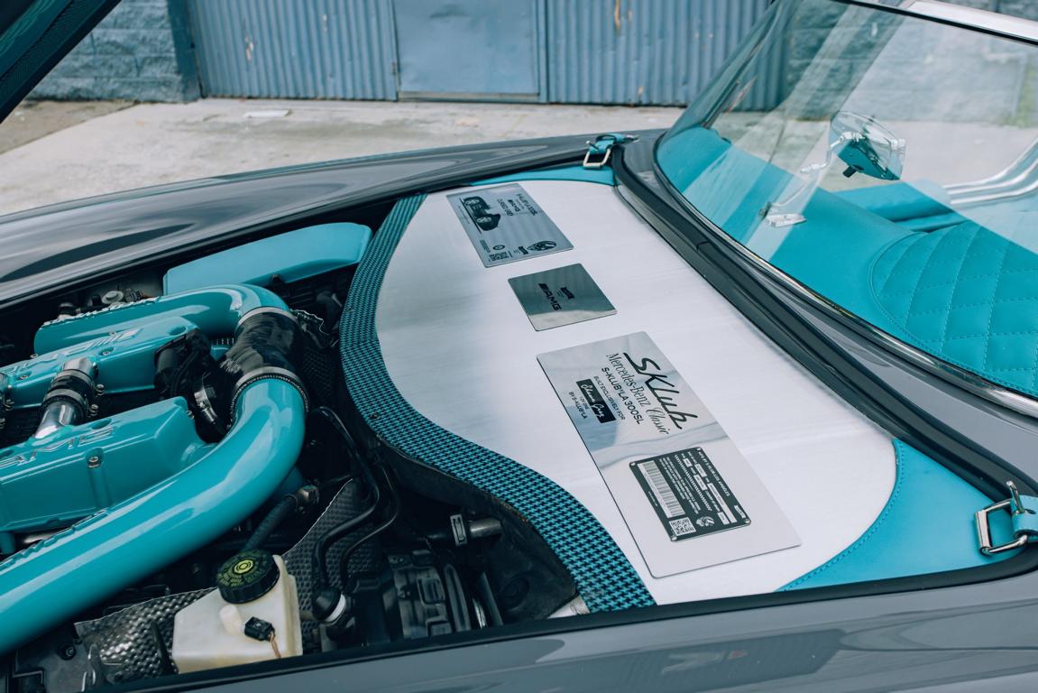 Véhicule de transport sans voiture : Mercedes 300 SL Gullwing Speedster !